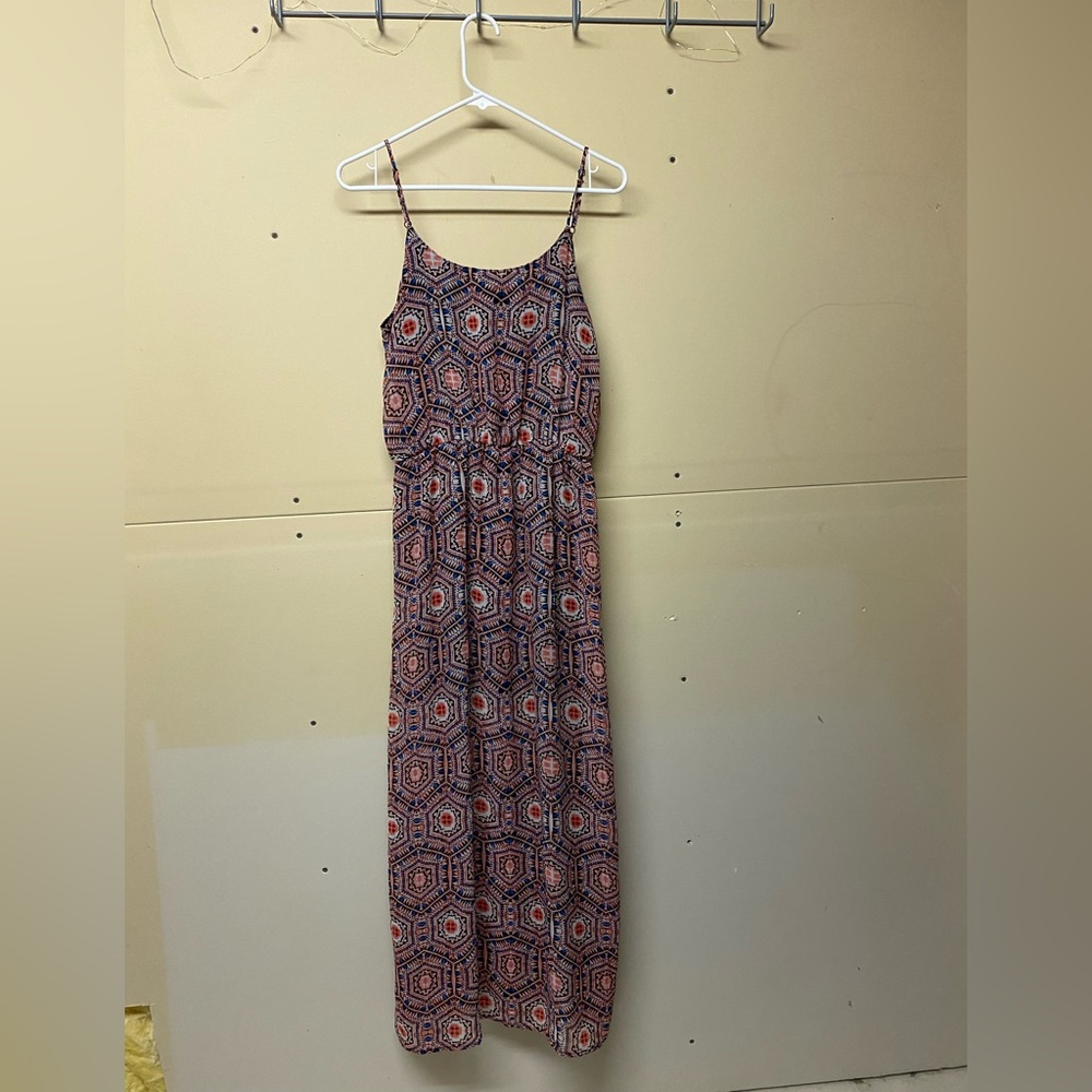 2/$30⚡️- DRESS | Women’s Pink Rose MIDI dress size small